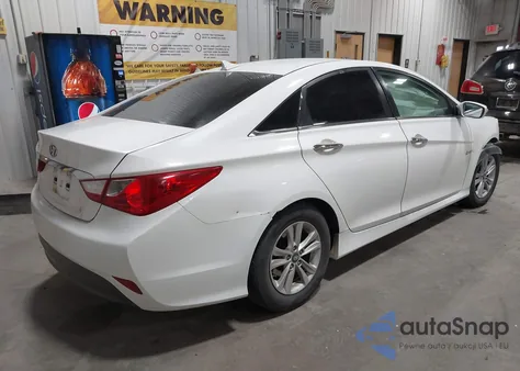 2014 Hyundai Sonata Gls из США, поврежденный, VIN 5NPEB4AC6EH935341